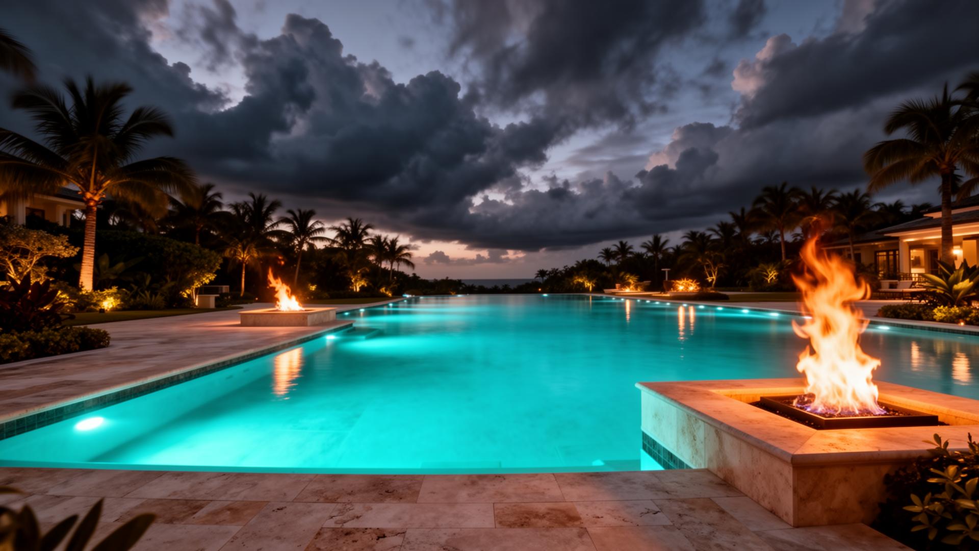 Luxury Style pool in Polk County by Luxe Outdoor Construction