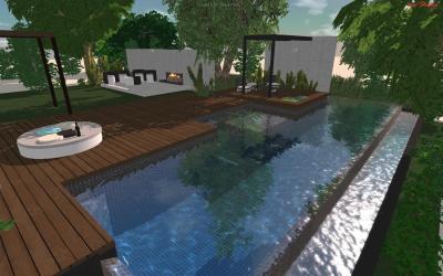 Pool Studio 3D design for Saint Cloud homeowner