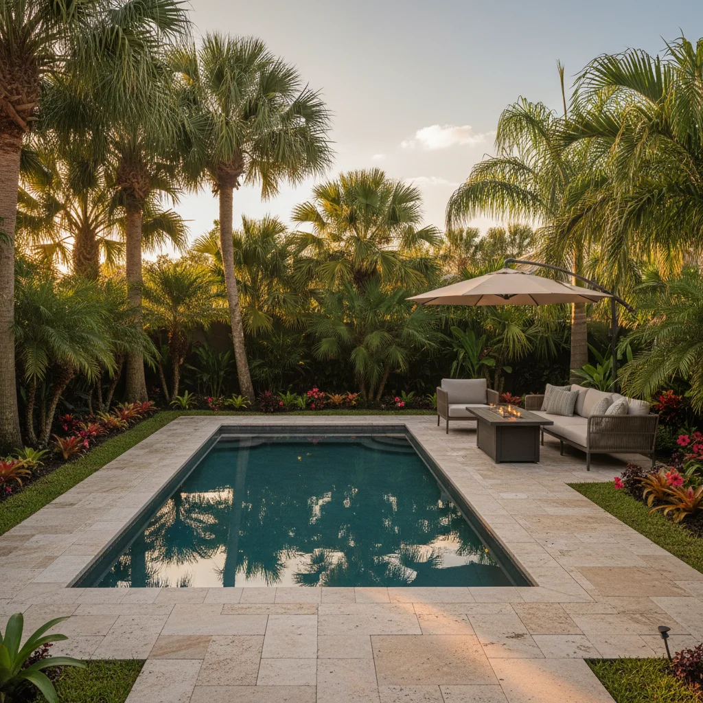 What is the best pool shape for a small backyard | Luxe Outdoor Construction