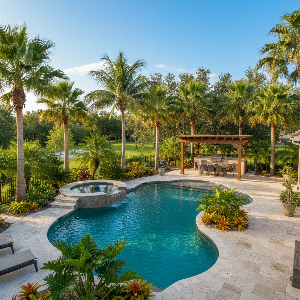 Can you build a pool on a septic system in Florida | Luxe Outdoor Construction