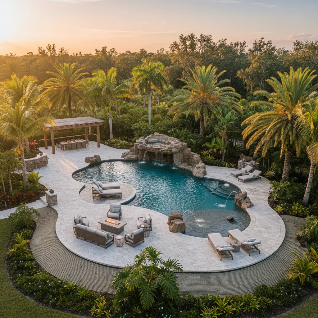 Can you build a pool in a flood zone in Florida | Luxe Outdoor Construction
