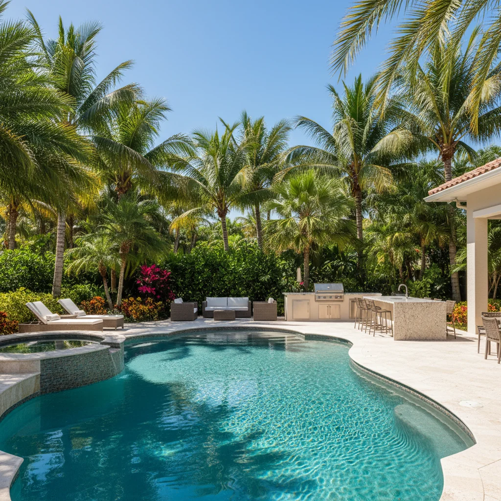 Custom pool in Longwood FL