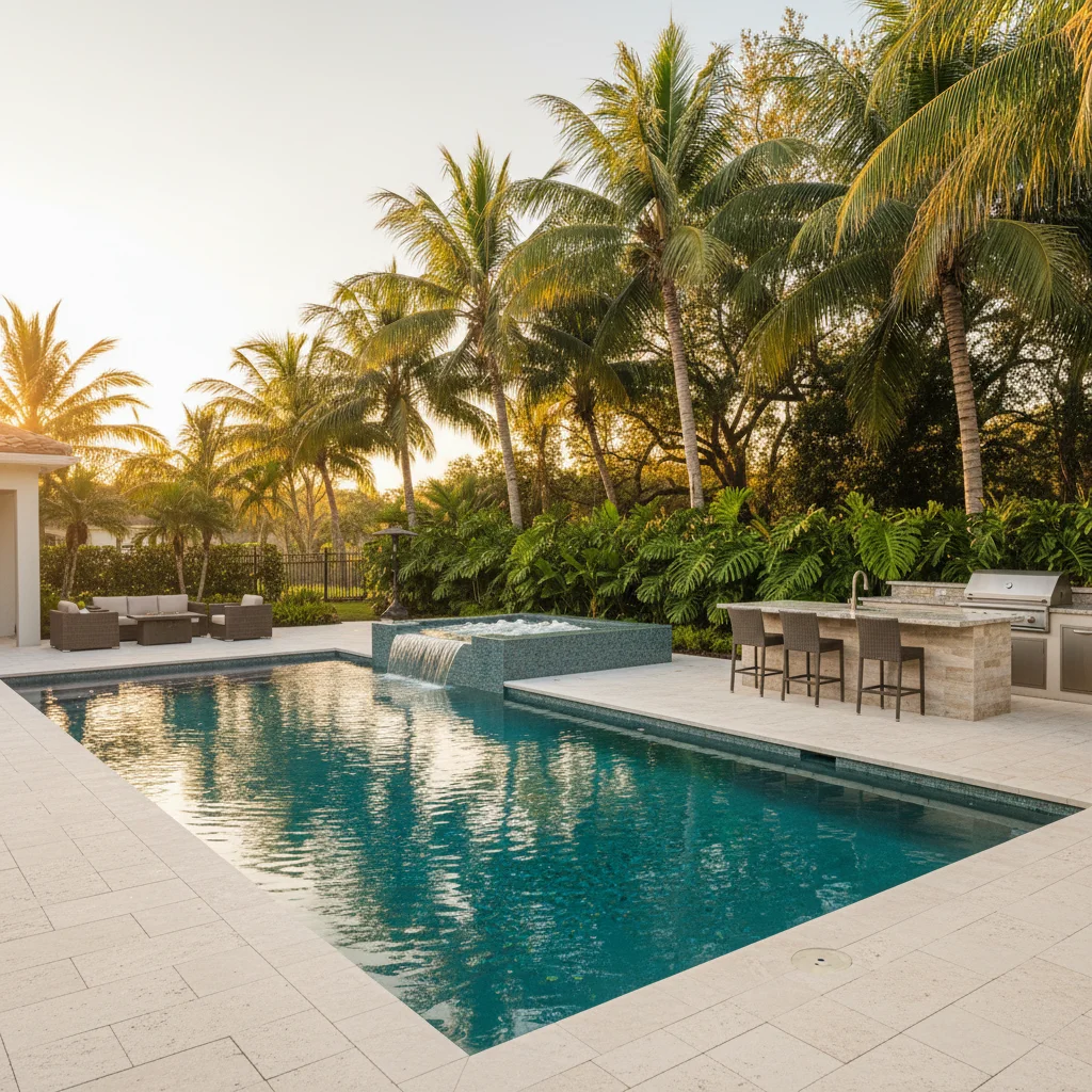 Custom pool in Merritt Island FL