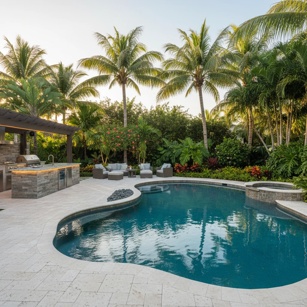 Custom pool in Minneola FL