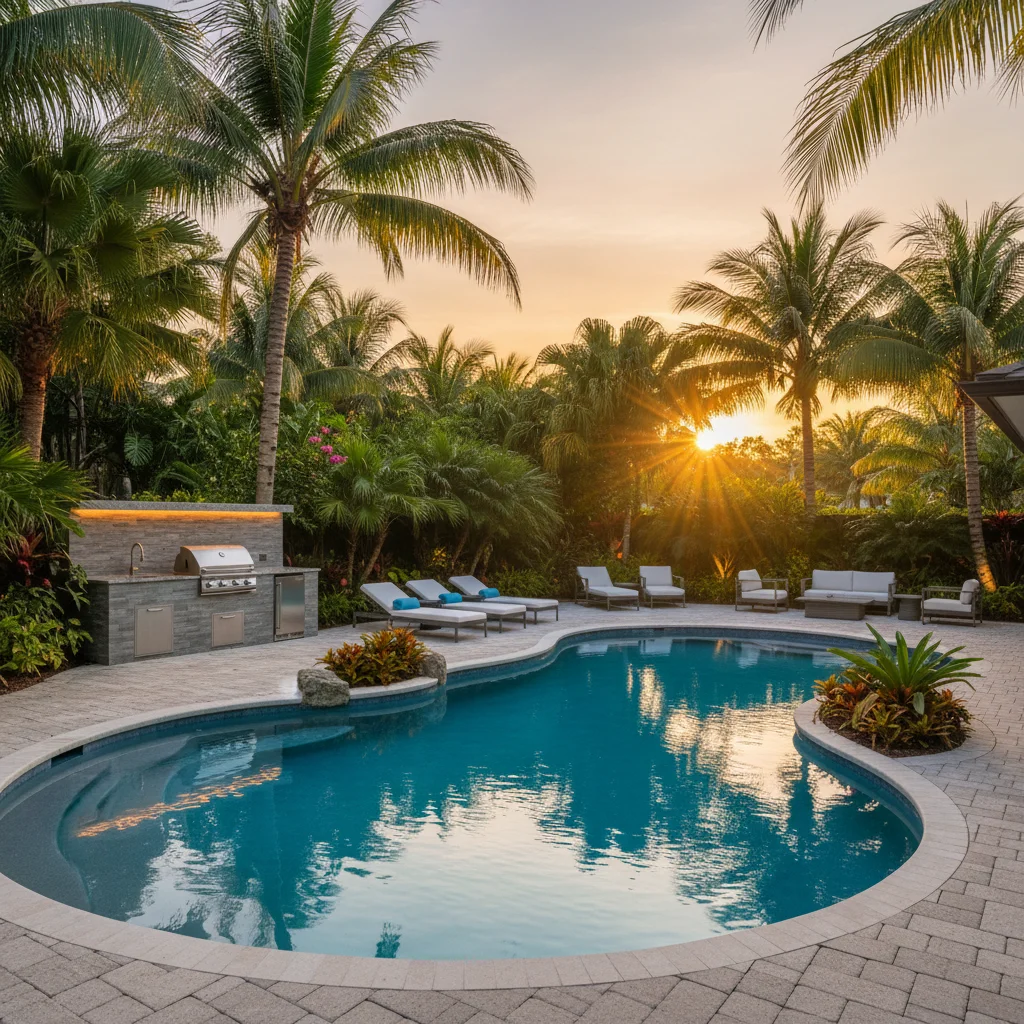 Custom pool in Oviedo FL