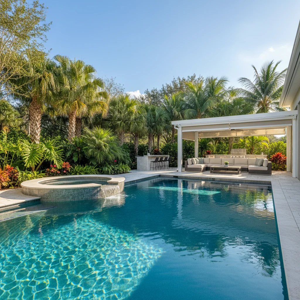 How Long Do Salt Cells Last in Florida Pools | Luxe Outdoor Construction