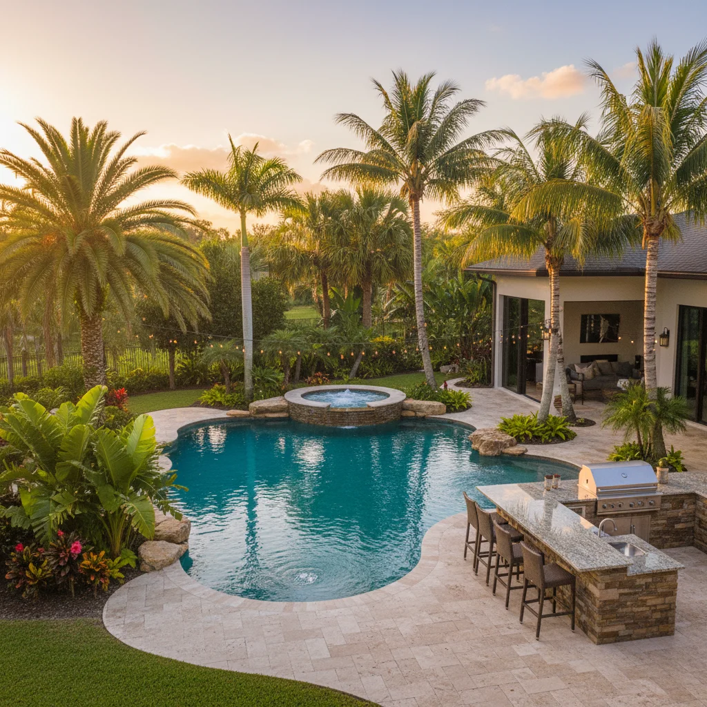How much does a custom pool cost in Central Florida | Luxe Outdoor Construction