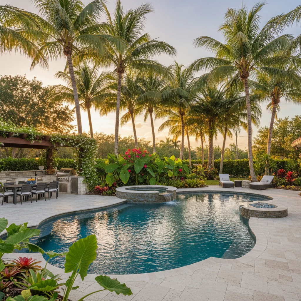 Infinity Pool Builder Altamonte Springs FL | Vanishing Edge Pool Design
