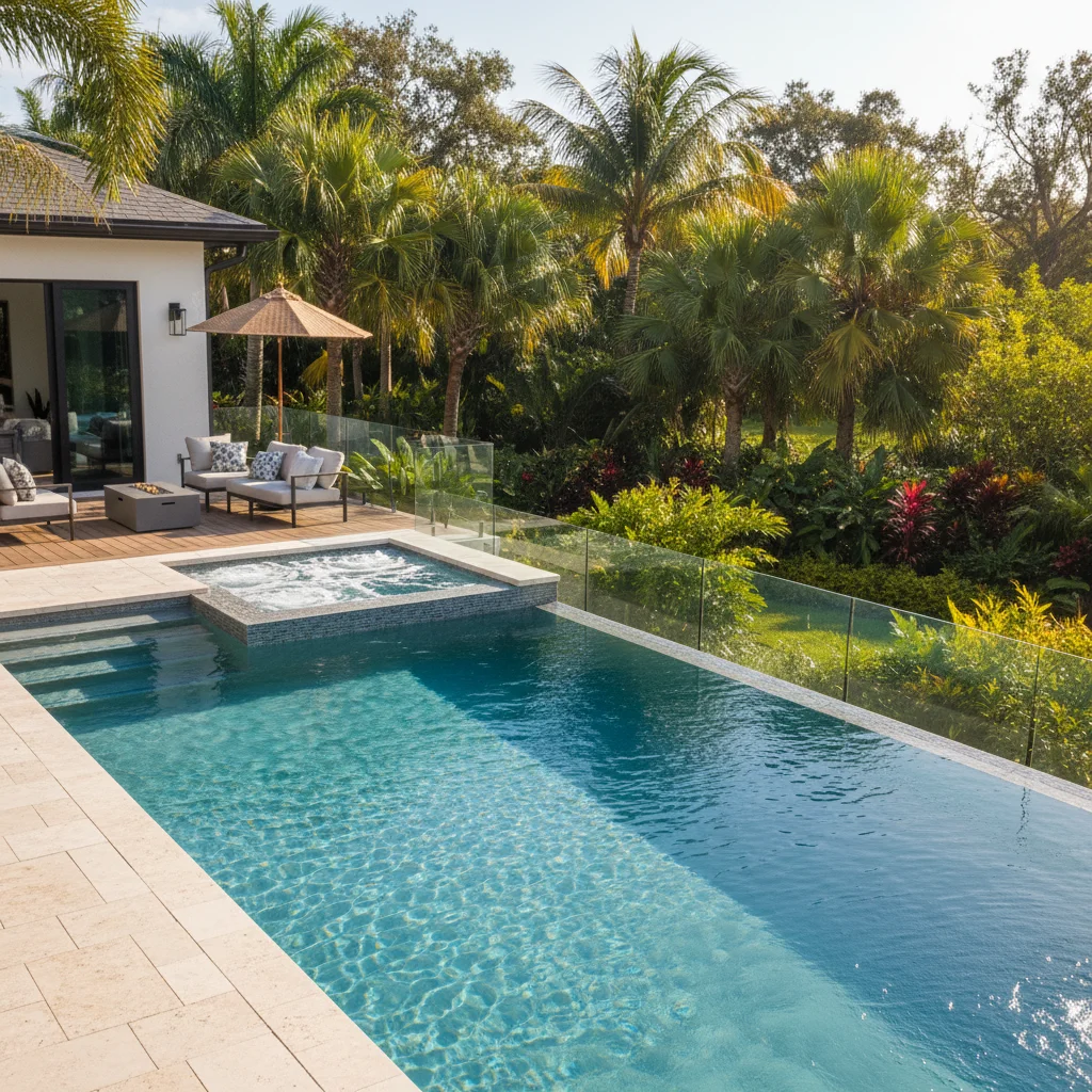 Infinity pool safety considerations for families | Luxe Outdoor Construction