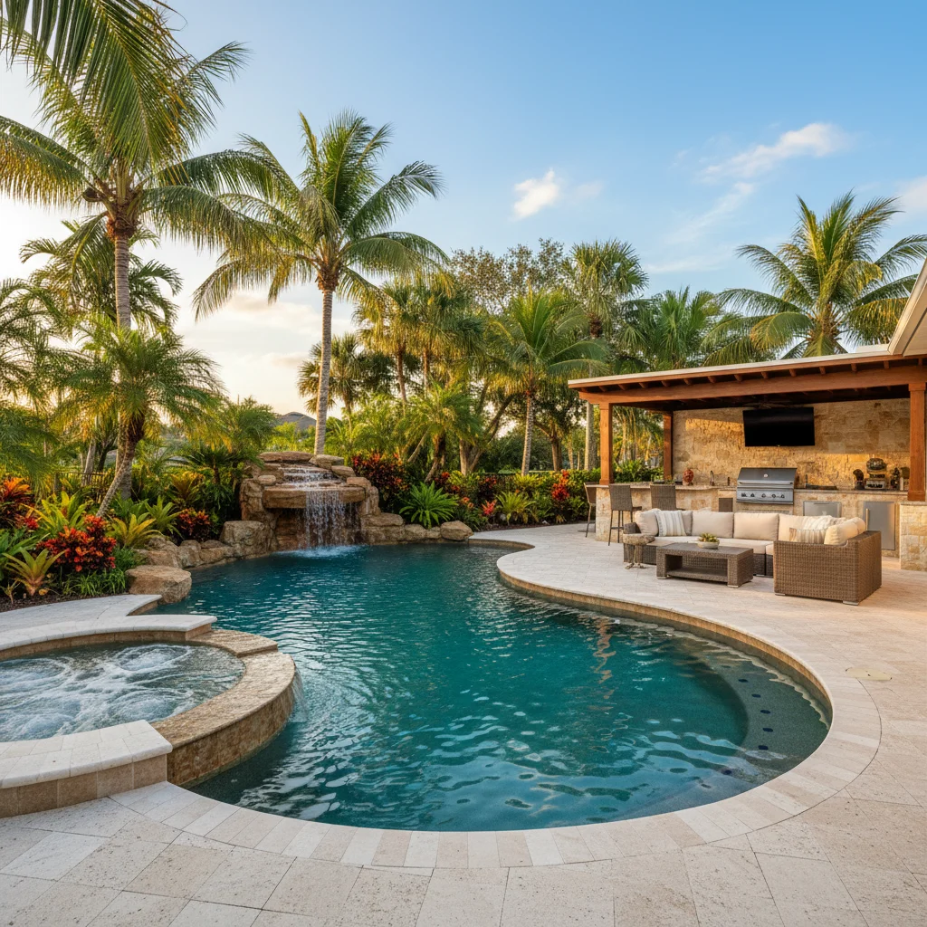 Is saltwater pool water safe for pets and children | Luxe Outdoor Construction