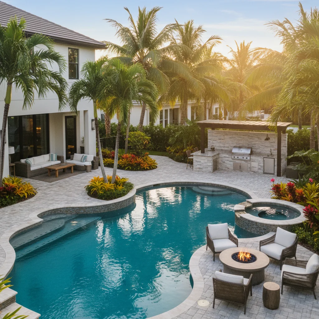 Outdoor Kitchen Builder Titusville FL | Outdoor Kitchen Design