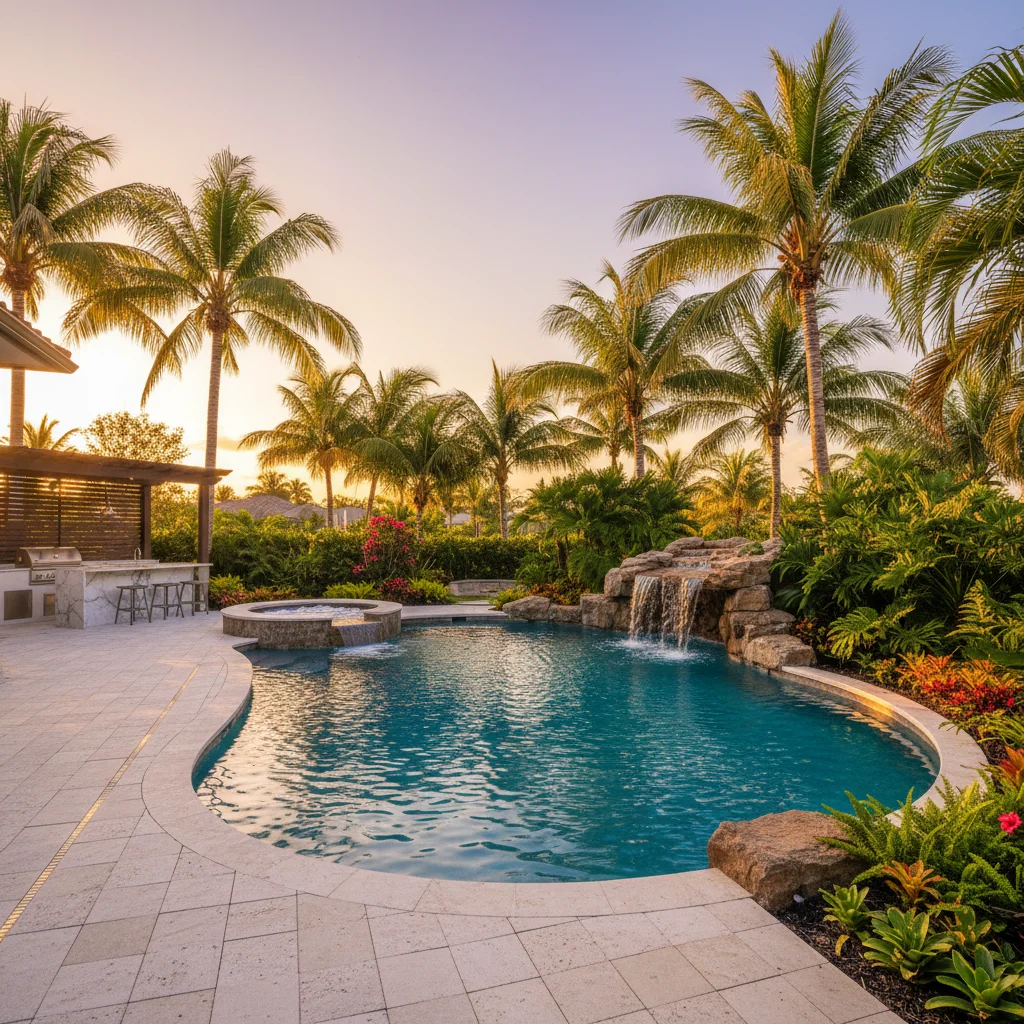 Saltwater Pool Builder Harmony FL | Saltwater Pool Installation