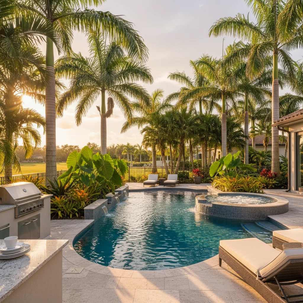 Luxury Vision project in Horizon West, FL by Luxe Outdoor Construction