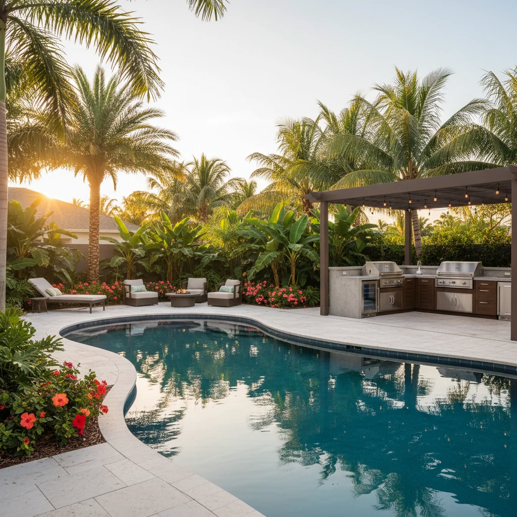 Saltwater Pool Builder Tavares FL | Saltwater Pool Installation