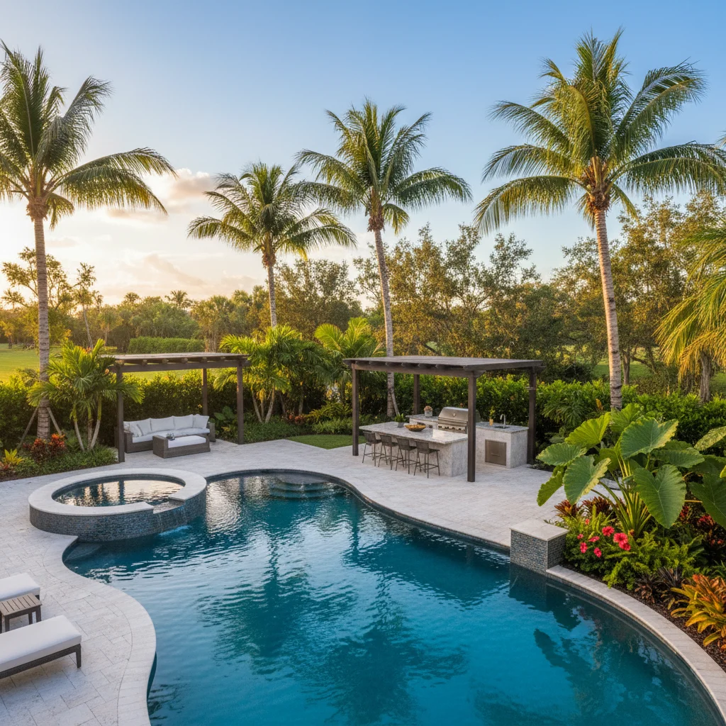 Luxury Vision project in Winter Garden, FL by Luxe Outdoor Construction