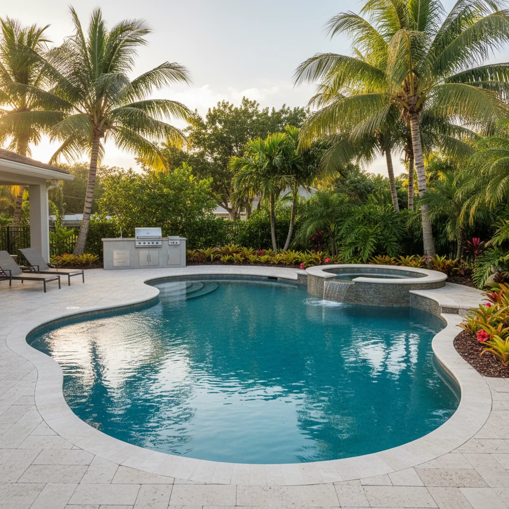 Saltwater Pool and Florida Humidity Considerations | Luxe Outdoor Construction