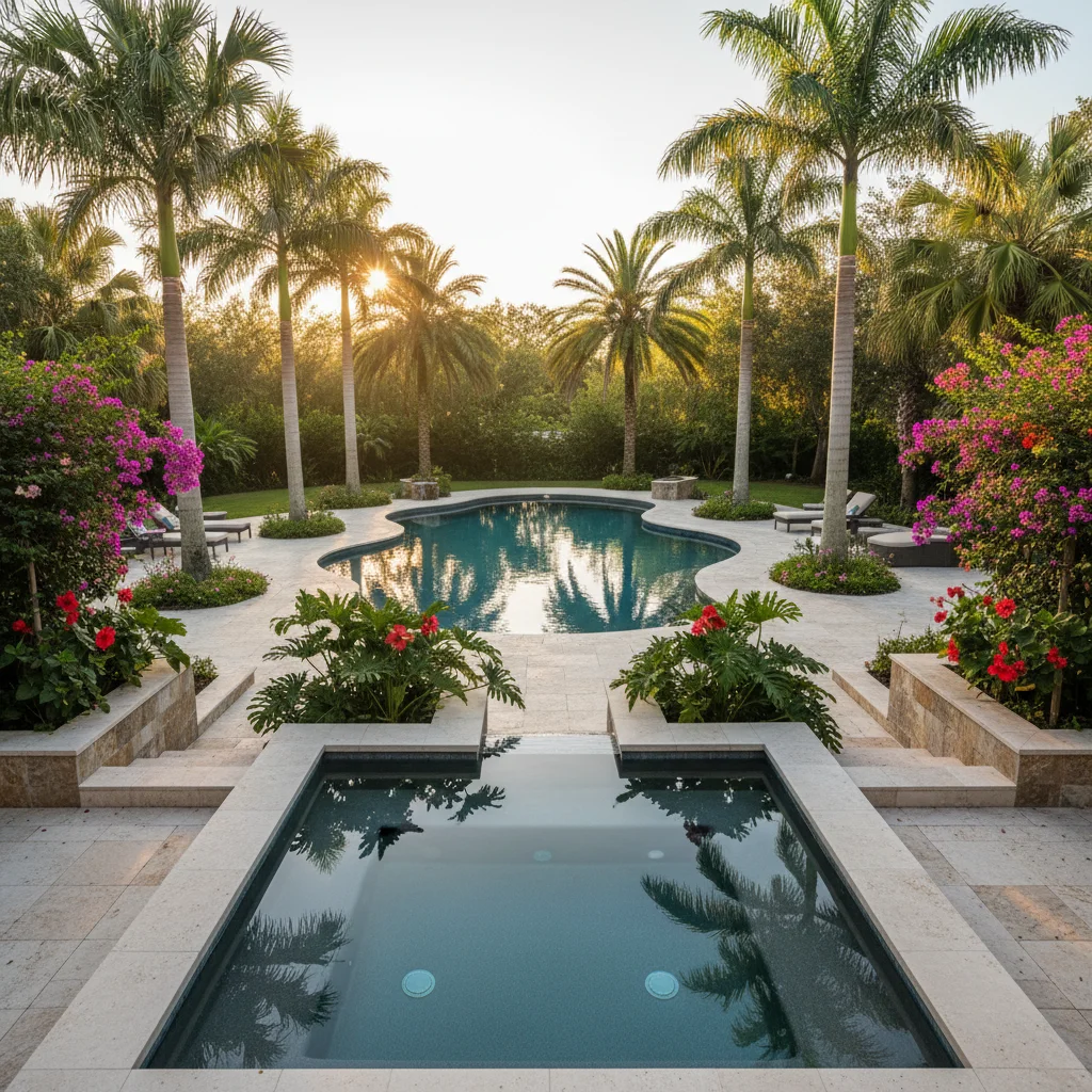 Spa energy efficiency and running costs Florida | Luxe Outdoor Construction