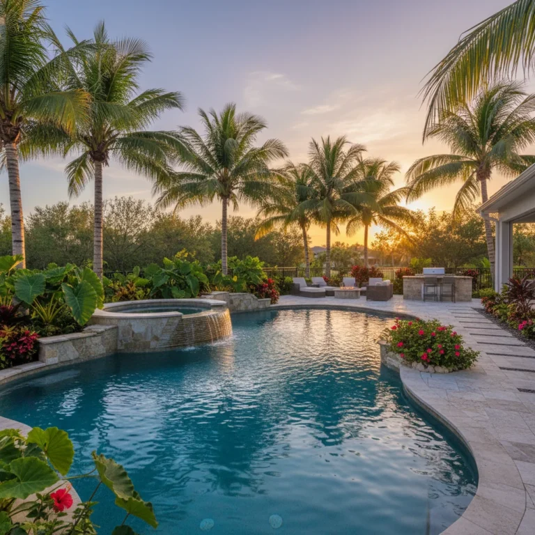 Best hot tub and pool combo configurations Florida