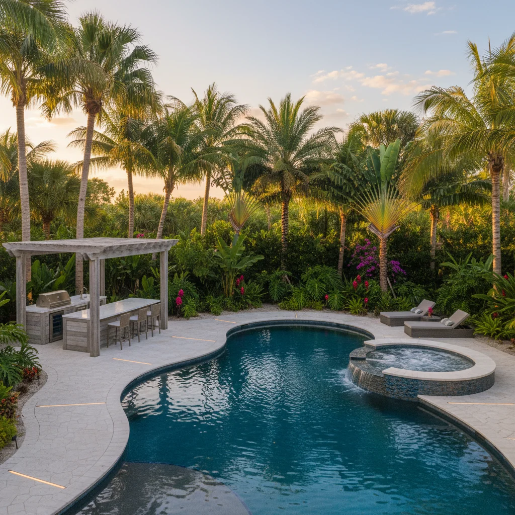 Custom pool vs DIY inground pool kit Florida comparison | Luxe Outdoor Construction