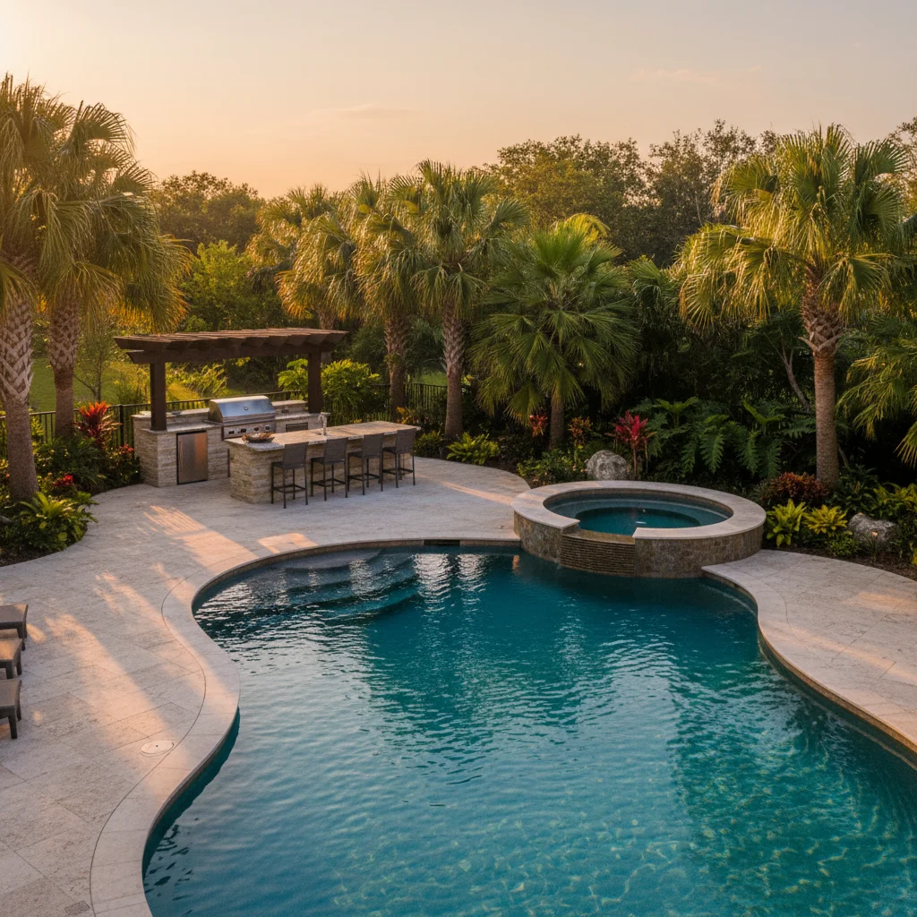 How Much Does a Pool Remodel Cost in Central Florida | Luxe Outdoor Construction
