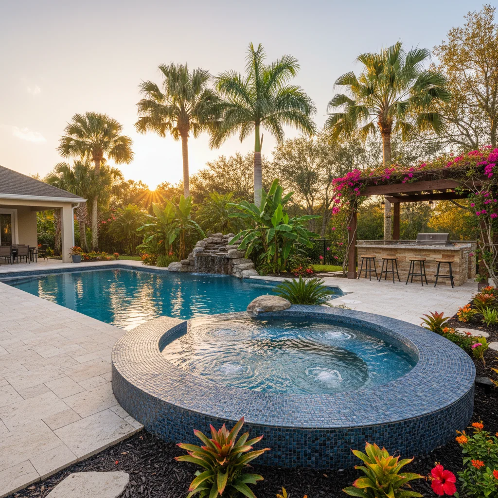 Inground Spa vs Above Ground Hot Tub Central Florida | Spa & Tub Guide